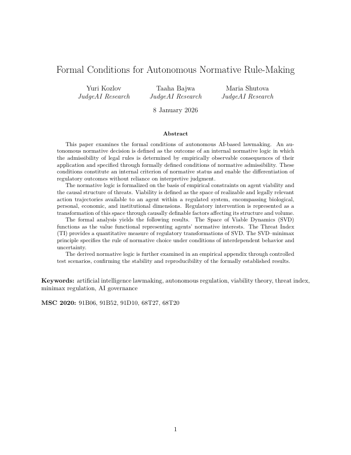 First-page preview of Law as Computation